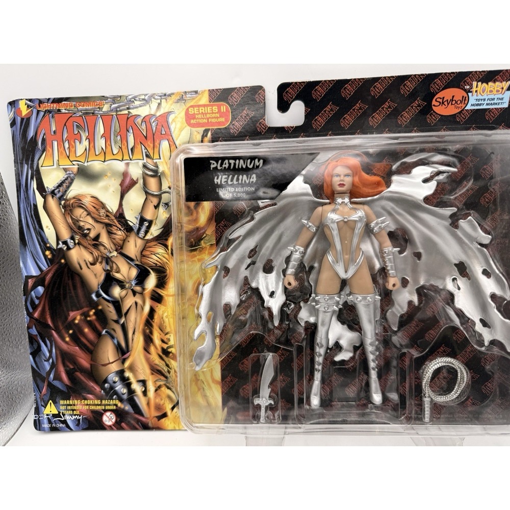 Hellina Series 2 Hellborn Action Figure Platinum Hellina Limited Edition S5